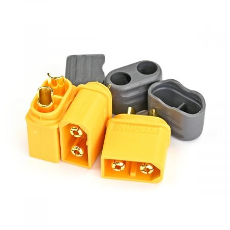 Amass XT60H Male Power Connectors With End Cap